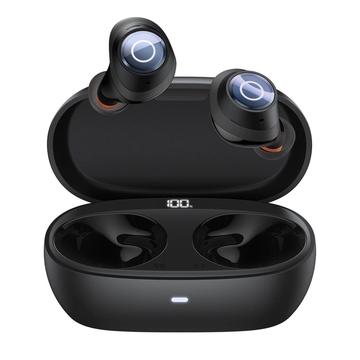 Baseus Bowie MA20 Pro Căști intraauriculare True Wireless - ANC hibrid, mod transparent, baterie 38h, IPX6 - negru