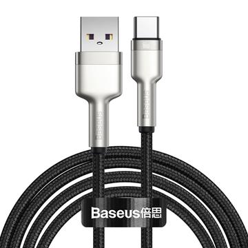Baseus Cafule Metal Cablu USB-A la USB-C - 66W, 2m - Negru
