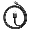 Cablu Baseus Cafule USB 2.0 / Type-C CATKLF-AG1 - 0.5m - Negru / Gri