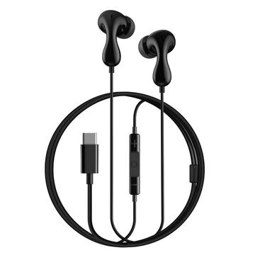 Căști cu fir Baseus Encok CZ20 In-Ear USB-C - Negru