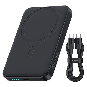 Baseus EnerFill FM11 Mini Power Bank magnetică fără fir 10000mAh - 22.5W - Negru