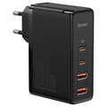 Încărcător Rapid Baseus GaN2 Pro 2xUSB & 2xUSB-C - 100W - Negru