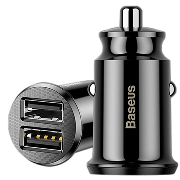 Încărcător Auto Smart Dual USB Baseus Grain Mini - 3.1A