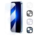 Set Protecție iPhone 14 Plus - Baseus Illusion - Transparent