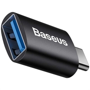 Baseus Ingenuity Adaptor USB-C la USB-A OTG ZJJQ000001 - Negru