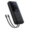 Baseus Lipow 22.5W Power Bank 20000mAh cu cabluri Lightning și USB-C încorporate și afișaj LED