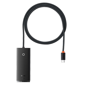 Hub USB-A / USB-C 4-Porturi Baseus Lite - 5Gbit/s - 1m - Negru