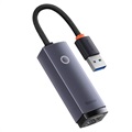 Adaptor de Rețea USB-A / Gigabit Ethernet Baseus Lite Series - Gri
