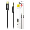 Cablu audio Baseus M01 USB Type-C / 3,5 mm - 1,2 m - negru