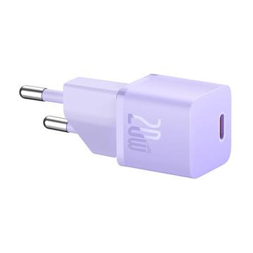 Baseus Mini GaN5 20W USB-C încărcător de perete - violet