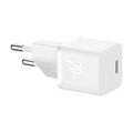 Baseus Mini GaN5 20W USB-C încărcător de perete - alb