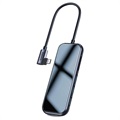 Hub USB-C Baseus Mirror CAHUB-CZ0G - HDMI, SD/MicroSD, PD - Gri