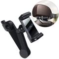 Baseus Mobile Headrest Car Holder W. 15W Wireless Charging - 65-90mm - Negru
