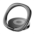 Suport de inel magnetic Baseus Privity pentru telefoane inteligente - negru