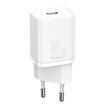 Încărcător Rapid Baseus Super Si 30W - USB-C - Alb