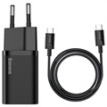 Încărcător Rapid și Cablu USB-C/USB-C Baseus Super Si - 25W