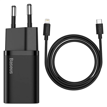 Încărcător Baseus Super Si Quick cu Cablu USB-C / Lightning - 20W