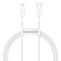 Baseus Superior Series Cablu USB-C / Lightning - 1m, 20W - Alb