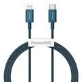 Baseus Superior Series Cablu USB-C / Lightning - 1m, 20W - Albastru