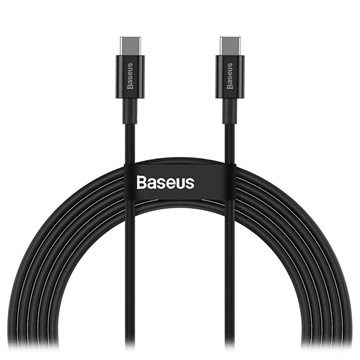 Cablu USB-C / USB-C Baseus Superior - 100W, 2m - Negru