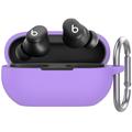 Carcasă din silicon cu carabină Beats Studio Buds+ AhaStyle WG157 - Violet