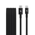 Cablu împletit Beats USB-C - Lightning MDGK4ZM/A - 1.5m