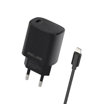 Încărcător Lightning Beline PD 3.0 20W - iPhone 14/13/12/X/iPad Pro - Negru