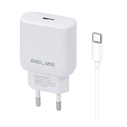 iPhone 15 / Plus / Pro / Max Încărcător Beline PD 3.0 USB-C GaN - 30W - Alb