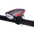 Lumina de bicicletă 3 moduri USB reîncărcabilă 250LM LED Lampă de bicicletă Lanternă pentru biciclete Accesorii pentru biciclete