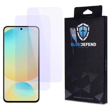 Protector de ecran din sticla securizata Samsung Galaxy S25 FE BlueDefend Anti-Blue Light - 2 buc.