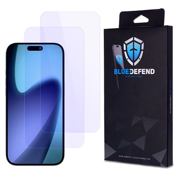 Protector de ecran din sticla securizata iPhone 17 Air BlueDefend Anti-Blue Light - 2 buc.