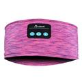 Bandă de căști Bluetooth pentru muzică fără fir cu căști de dormit cu cască de somn cu căști HD Stereo Speaker (Ambalaj Deschis - Vrac Acceptabil) - Rose
