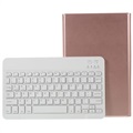 Husă cu tastatură Bluetooth Samsung Galaxy Tab A 10.1 (2019) - Aur roz