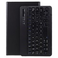 Husă Cu Tastatură Bluetooth Samsung Galaxy Tab A7 Lite - Negru