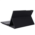 Husă Cu Tastatură Bluetooth Samsung Galaxy Tab S6 Lite 2020/2022/2024- Negru