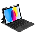 Husă Cu Tastatură Bluetooth iPad (2022) - Negru