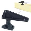 Suport de fixare pentru ancora de barcă cu suport pentru frânghie rotativ la 360 de grade - Negru