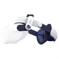 Bandă De Cap Ajustabilă Oculus Quest 2 VR - BoboVR M2 Plus (Ambalaj Deschis - Excelent) - Alb