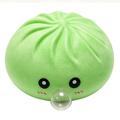 Jucărie antistres squishy dumpling care face baloane, cu cutie pentru aburire - verde
