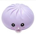 Jucărie antistres squishy dumpling care face baloane, cu cutie pentru aburire - Violet