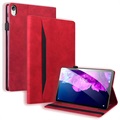 Carcasă Smart Folio pentru Lenovo Tab P11 - Business Style - Roșu
