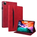 Carcasă Smart Folio pentru iPad Pro 12.9 2020/2021/2022 - Business Style - Roșu