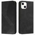 Husă Portofel iPhone 13 - Business Style - Negru