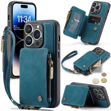 Husă Hibridă iPhone 14 Pro - Caseme C20 Zipper Pocket