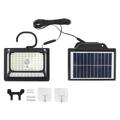 CCP087 Lampa solară de grădină cu 190 de LED-uri și senzor de mișcare - lumină albă