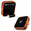 CP030-3 Adaptor wireless 2-în-1 pentru CarPlay și Android Auto - Portocaliu / Negru