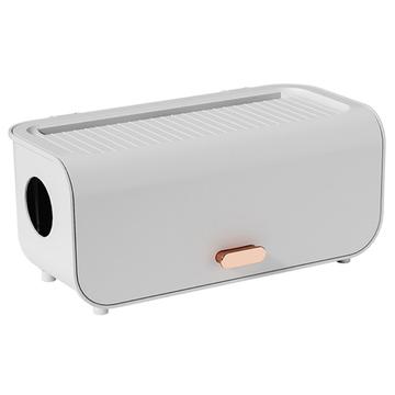 Cutie de gestionare a cablurilor cu capac - Organizator pentru prize și ascunzătoare pentru cablu