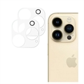 Geam Protecție Obiectiv Camera Sticlă Temperată iPhone 14 Pro/14 Pro Max - 2 Buc.
