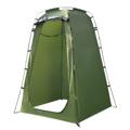 Duș de Camping Portabil și Cort de Schimbare - 180cm - Verde Armată