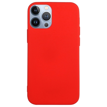 Husă TPU iPhone 14 Pro - Candy Color - Roșu